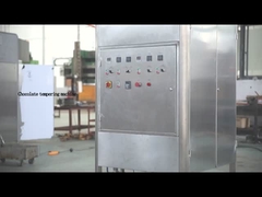 Cioccolato industriale del burro di cacao che tempera macchina