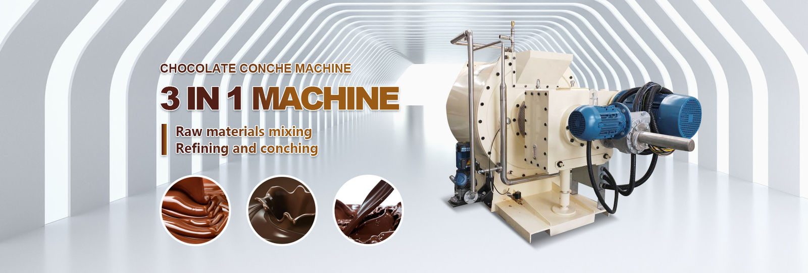 QUALITÀ Macchina della conca del cioccolato Fabbrica