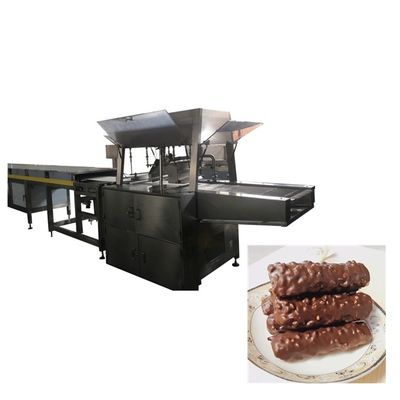 comprare 400 mm 100 kg/h Cioccolato Piccola macchina per incollatura del cioccolato online manufacture