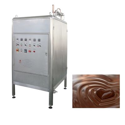 Cioccolato industriale del burro di cacao che tempera macchina