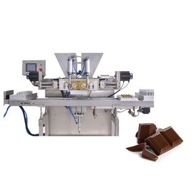 100 kg/h macchina per lo stampaggio del cioccolato a depositori pneumatici