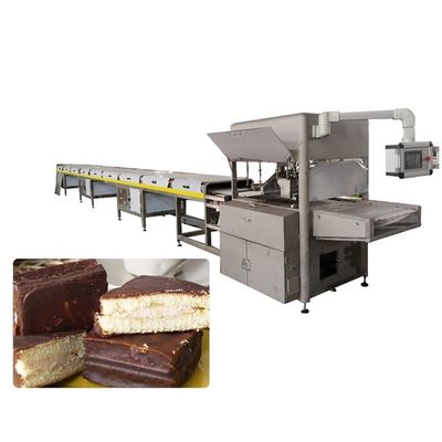 linea di copertura di cioccolato di zone di temperatura 400kg/H 3 per cioccolato puro