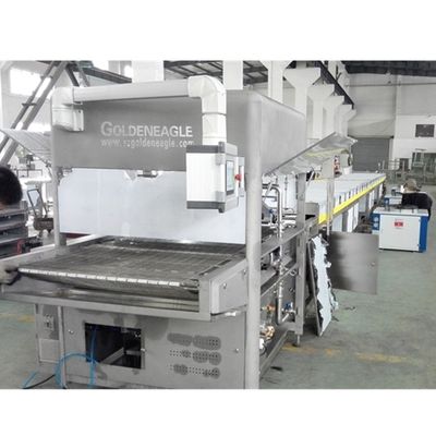 Controllo PLC Macchina di rivestimento di cioccolato puro con scambiatore di tipo tubo