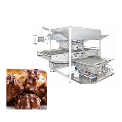 comprare ISO 500kg/H 1200 mm macchina per rivestimento di cioccolato per wafer online manufacture