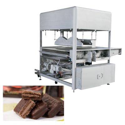 Bar di cioccolato 500 kg/h 1200 mm Mini Enrober di cioccolato