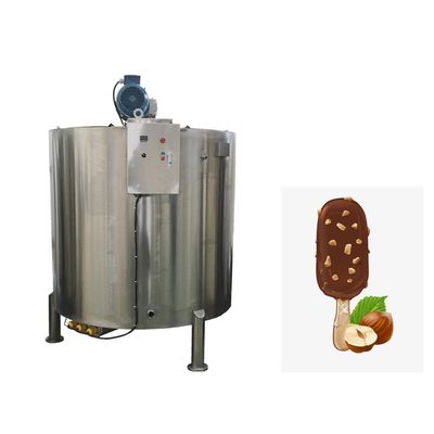 1000L termostato regolare SS 304 serbatoio di stoccaggio di cioccolato Dia1250×1700mm